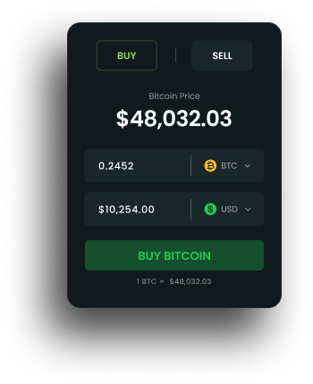 Crypto Investment Interface